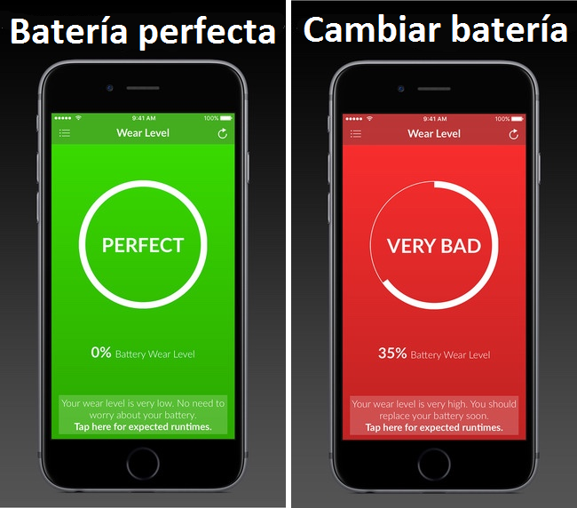 Cuando cambiar la batería de tu iPhone si el desgaste de la misma es elevado