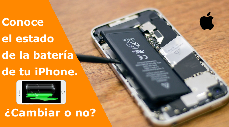 Conoce el estado de la batería de tu iPhone para cambiarla en el caso de que el desgaste sea muy elevado