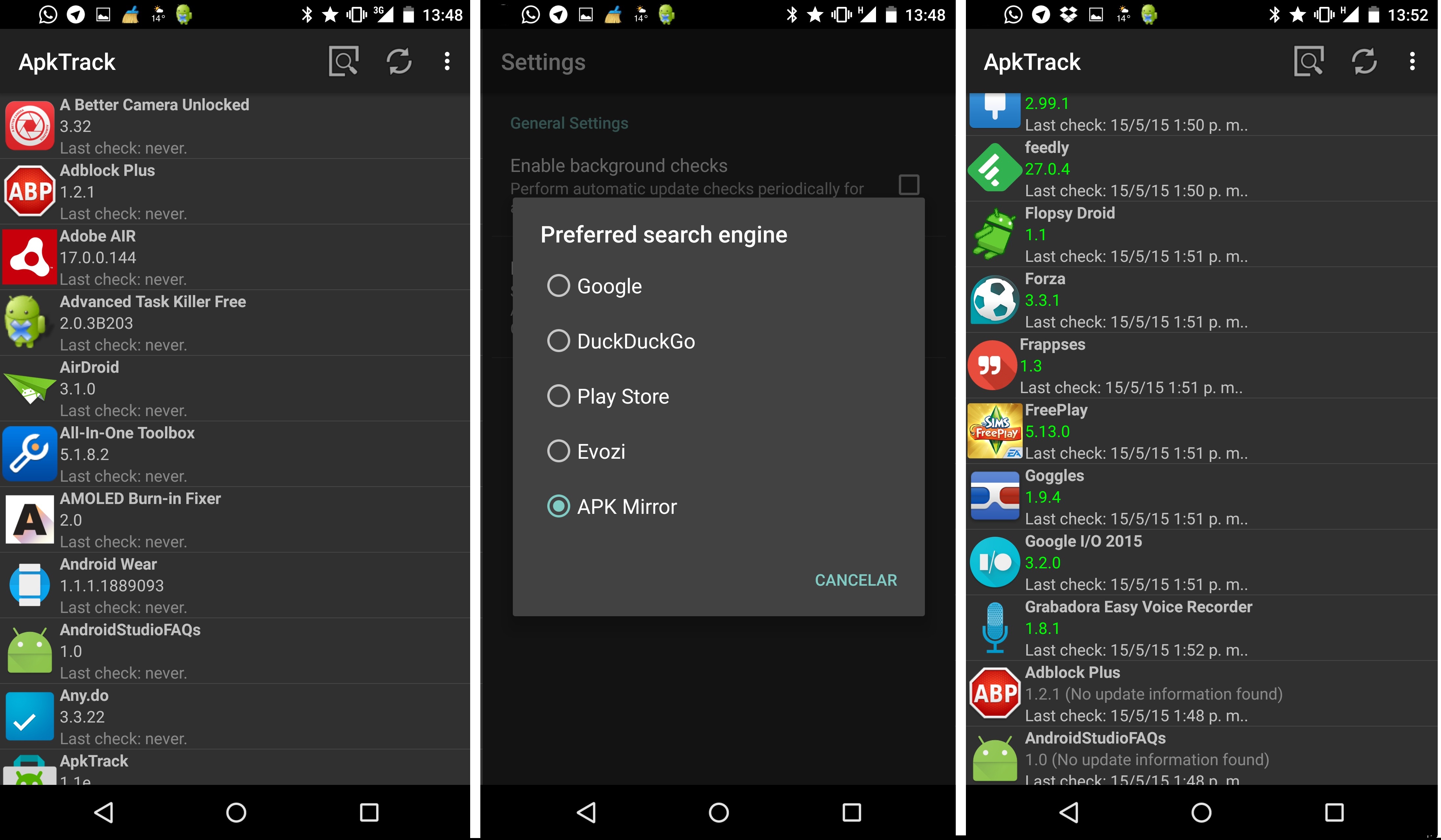 Como actualizar aplicaciones externas a google Play