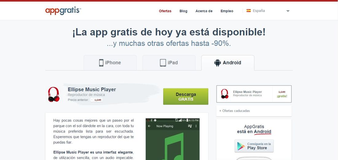 como descargar e instalar app gratis en Android