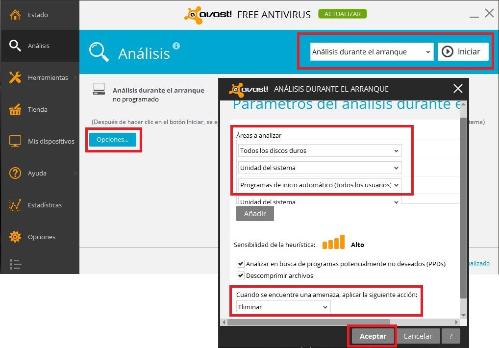 como eliminar adware y malware de tu ordenador con el arranque