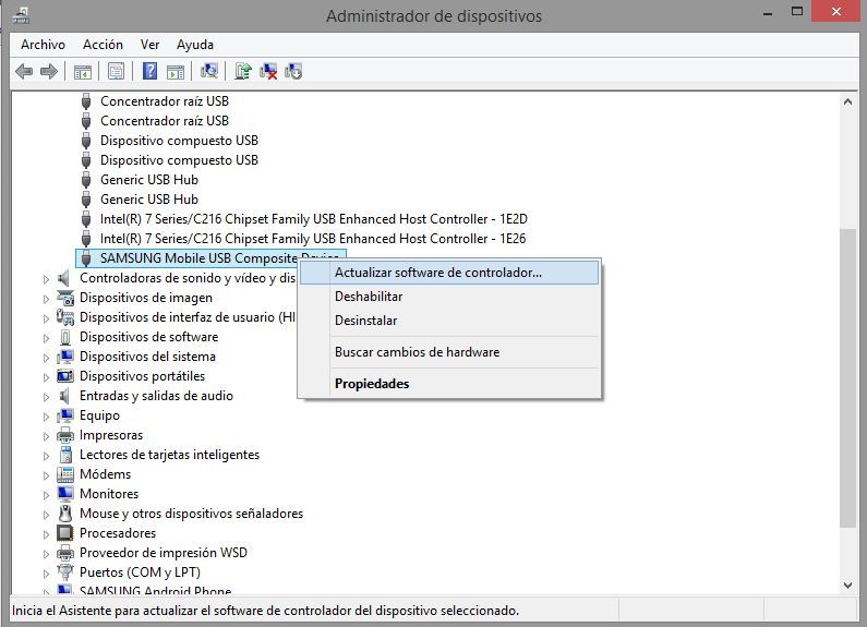 Desinstalar los controladores usb para solucionar problemas de conectividad en Windows