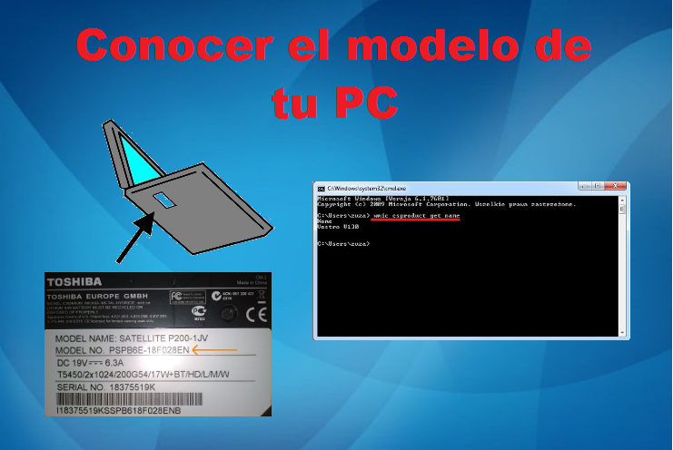 Conoce el modelo de tu PC desde simbolos del sistema