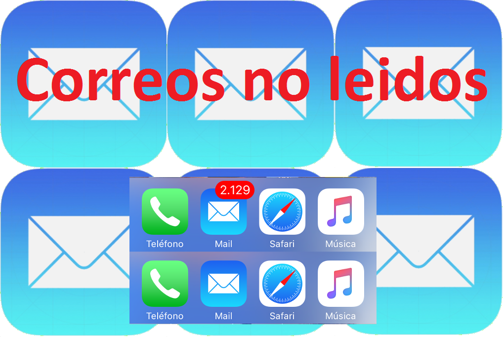 Marcar como leidos todos los correos electrónicos recibidos en la app Mail de tu iPhone o ipad 
