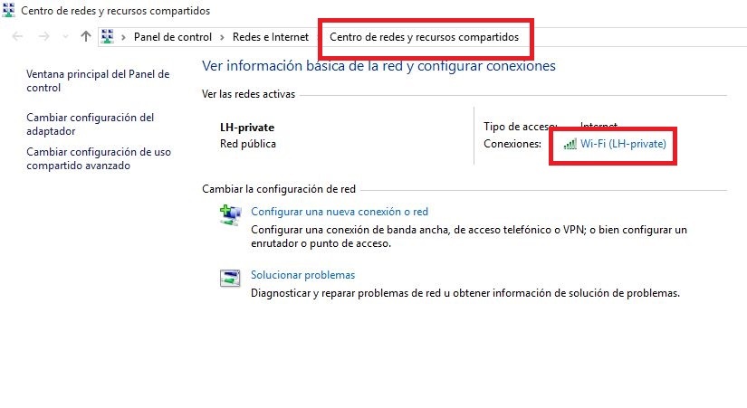 Google DNS en Windows 10