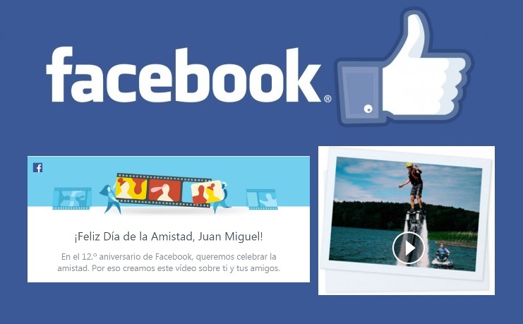 Celebra el dia de la amistad de FAcebook crearndo un video personalizado