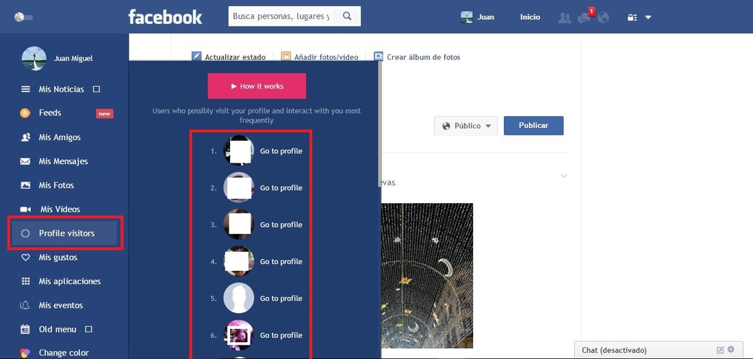 Quien visita tu perfil de facebook con más frecuencia e interactua más