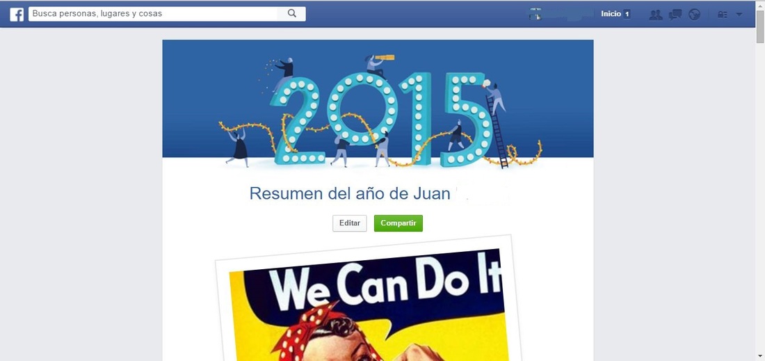 Publica tu resumen del año 2015 con las publicaciones mas destacadas del 2015