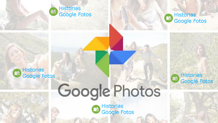 Crear historia con la app Google Fotos para Android o iOS.