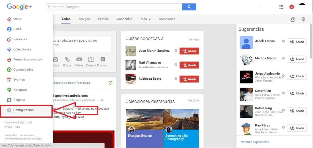 Ya puede activar el nuevo diseño de Google Plus en cualquier perfil o página
