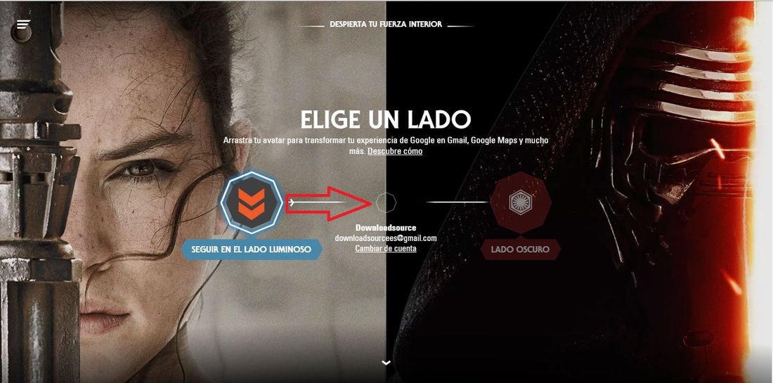 desactiva la personalización de star wars en tu cuenta de Google