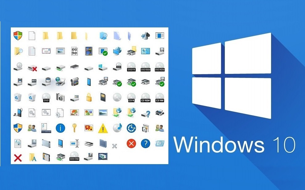Aptitud lapso serie Como cambiar o personalizar los iconos de Windows 10.