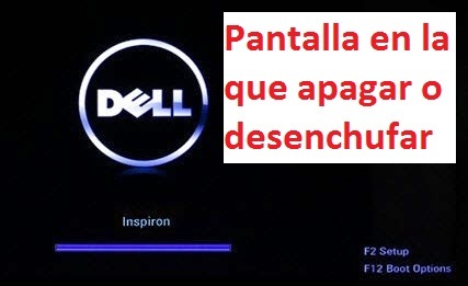 Momento en el que pulsar F8 o apagar para iniciar el modo seguro en Windows 10