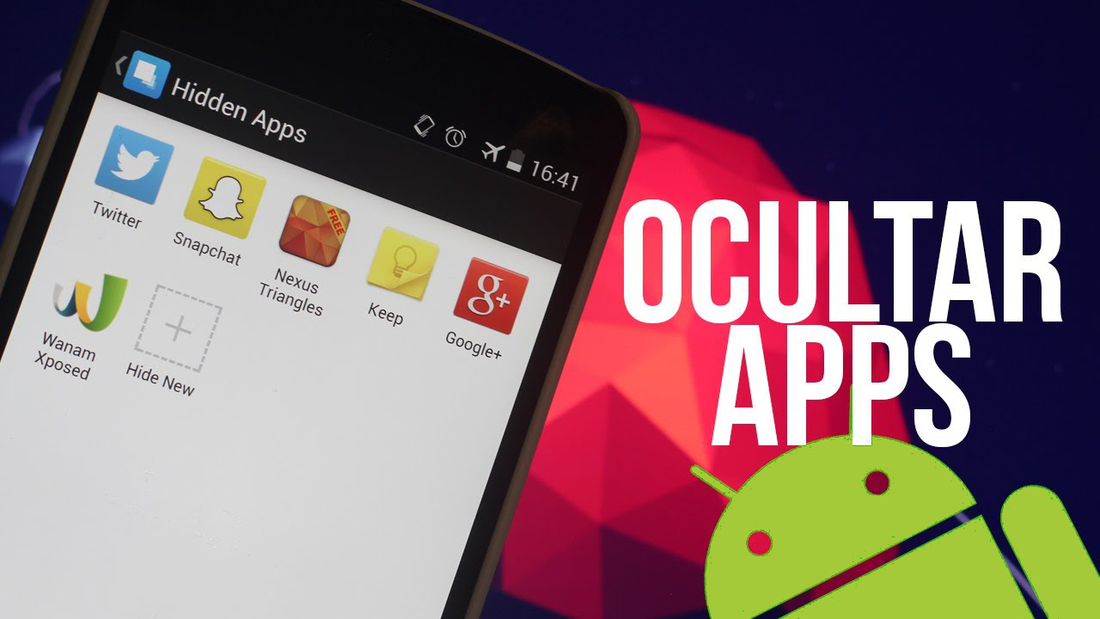 Como ocultar archivos y proteger apps con contraseña en Android tanto en Smartphone o Tablets