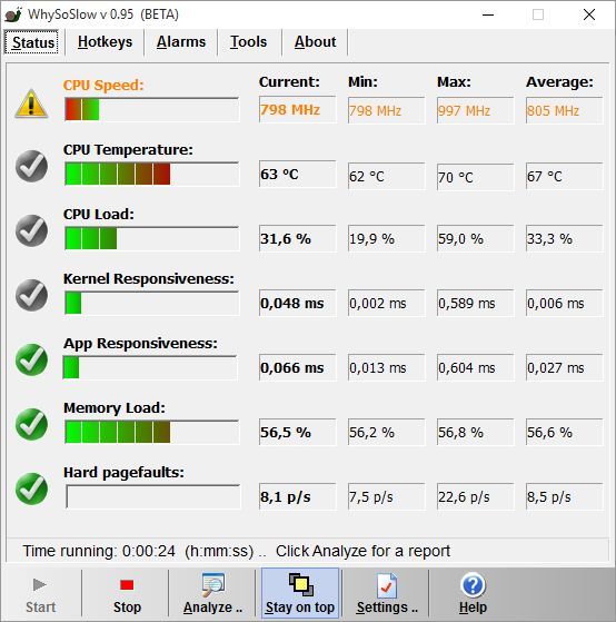 WhySoSlow que te permite mejorar el rendimiento de tu ordenador o portatil