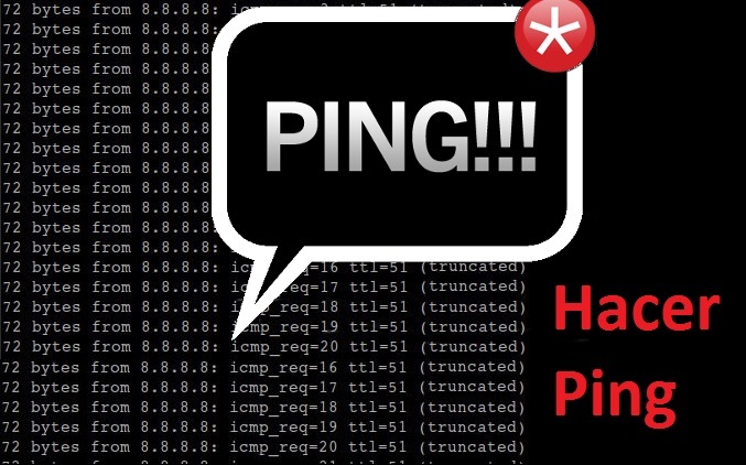 Encontrar problema de conexion de internet lenta haciendo ping 