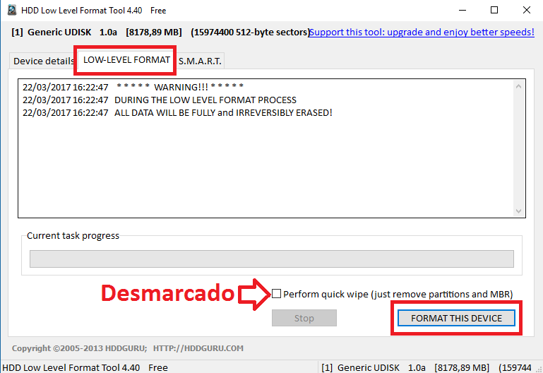 solucionar pendrive protegido contra escritura