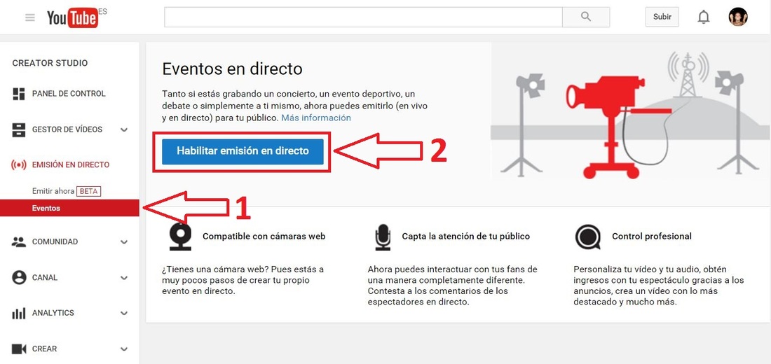 Screencast con Youtube y sin programas