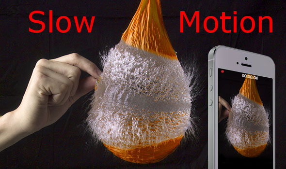 Convertir los video Slow Motion (cámara lenta) en un video de velocidad normal en iPhone
