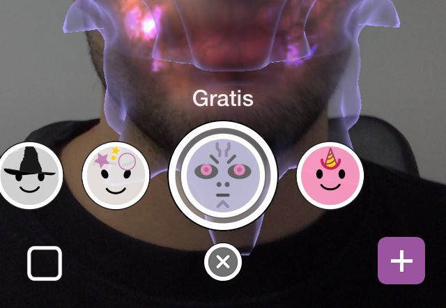 Como comprar lentes de snapchat