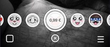 como comprar efectos de Snapchat