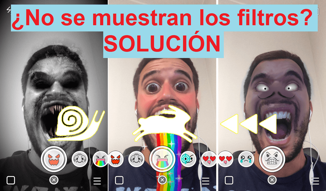 Si no tienes los filtros de snapchat aqui como solucionarlo.