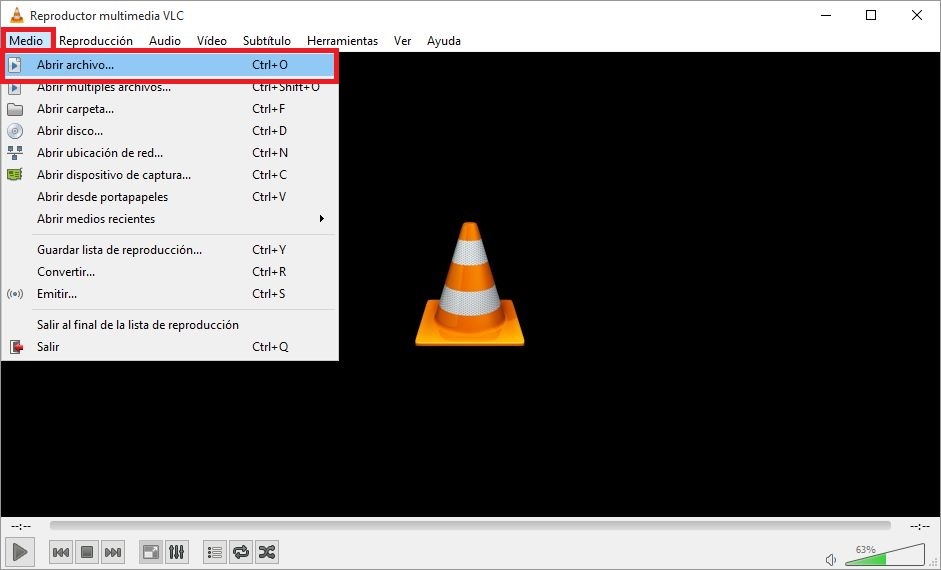 VLC te permite reproducir películas y videos con subtitulos