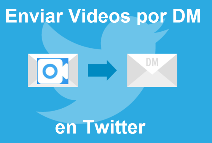 Enviar videos a traves de los mensajes directos de Twitter