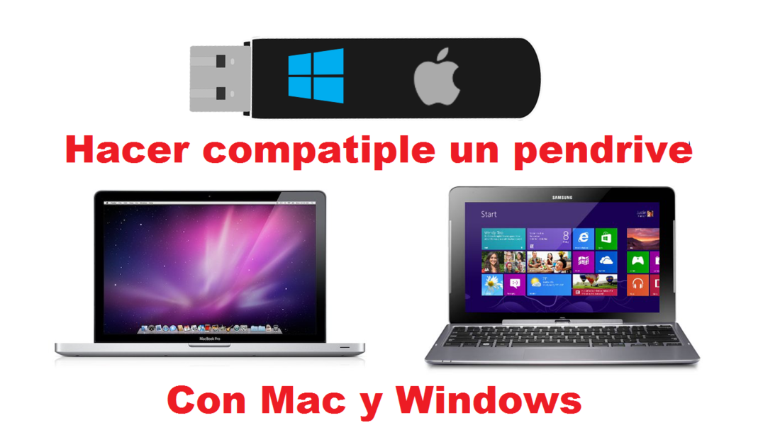 Como usar memoria USB de windows en Mac OSX