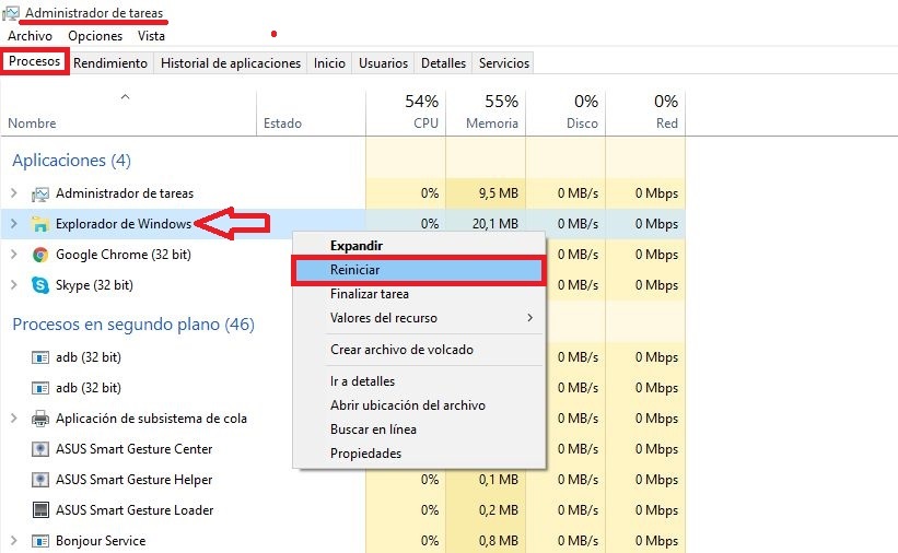 Icono WiFi en Windows 10 en la barra de tareas