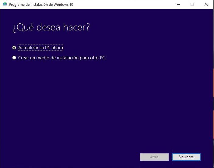 Forzar la instalación de actualizaciones de Windows 10