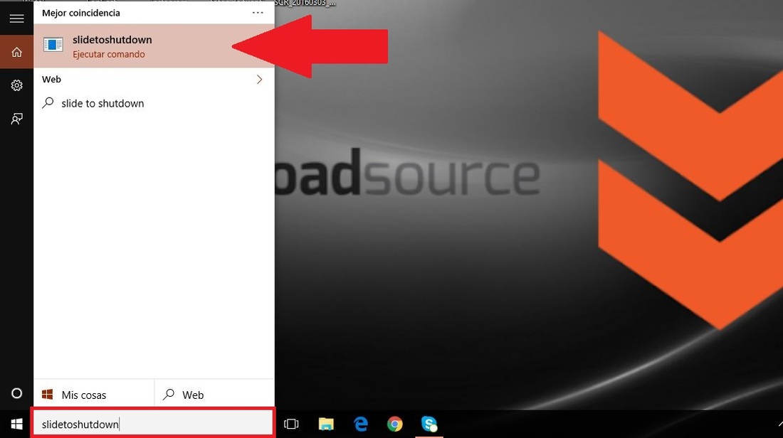 como ejecutar la función slidetoshutdown para apagar tu sistema operativo Windows 10