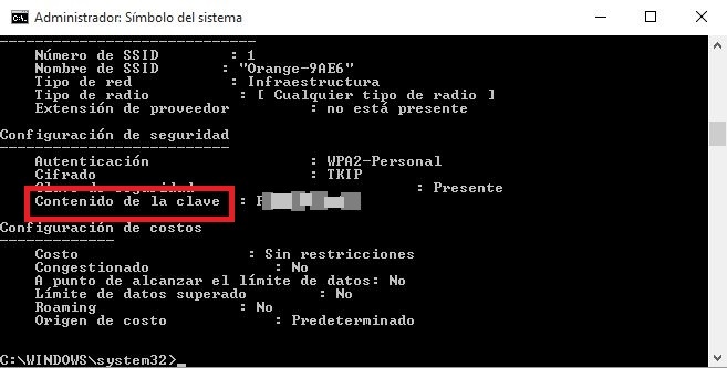 ver la contraseña de cualquier red Wi-Fi a la que estuviste conectados