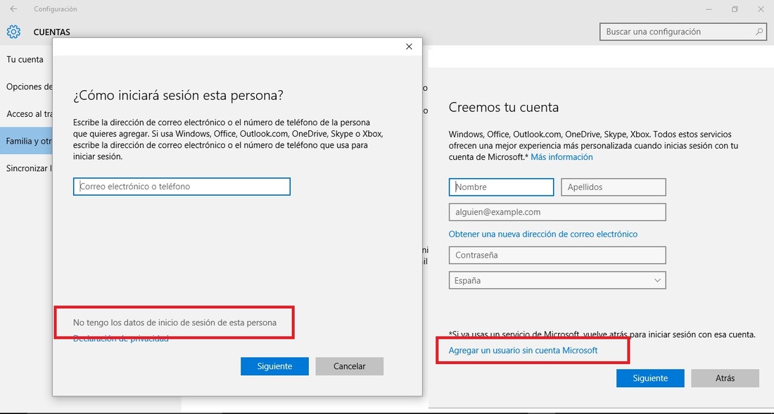 consigue los derechos de administrador de una cuenta de usuario de windows