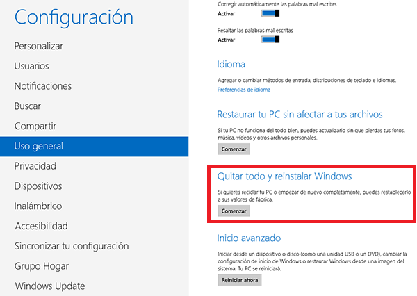 recuperar los privilegios ampliados de la cuenta de usuario en windows