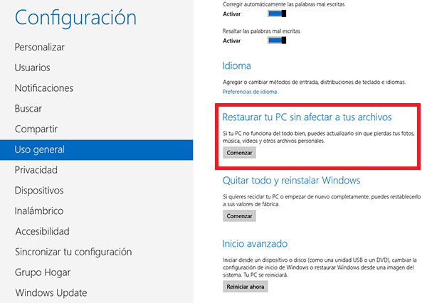derechos administrador en la cuenta de usuario de Windows 10
