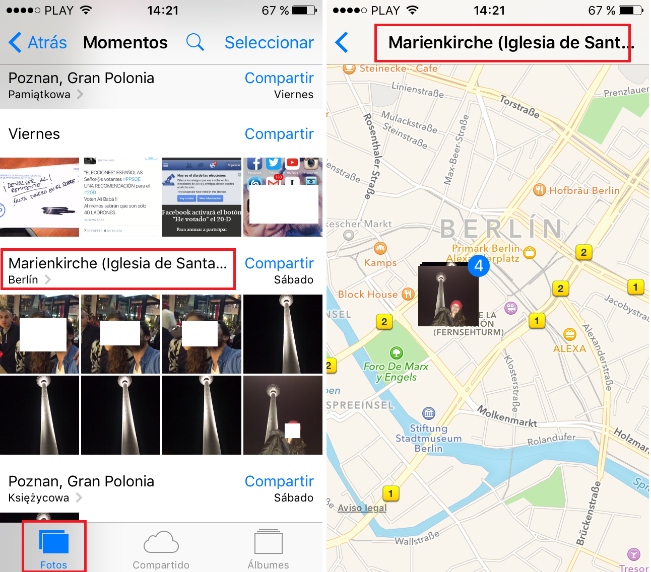Buscar fotos en tu iPhone o iPad haciendo uso de Siri