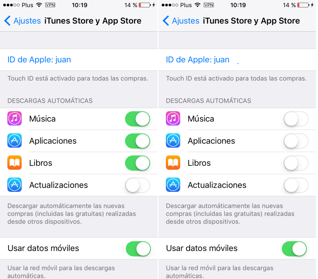Como desactivar las actualizaciones automáticas de apps en iPhone o iPad