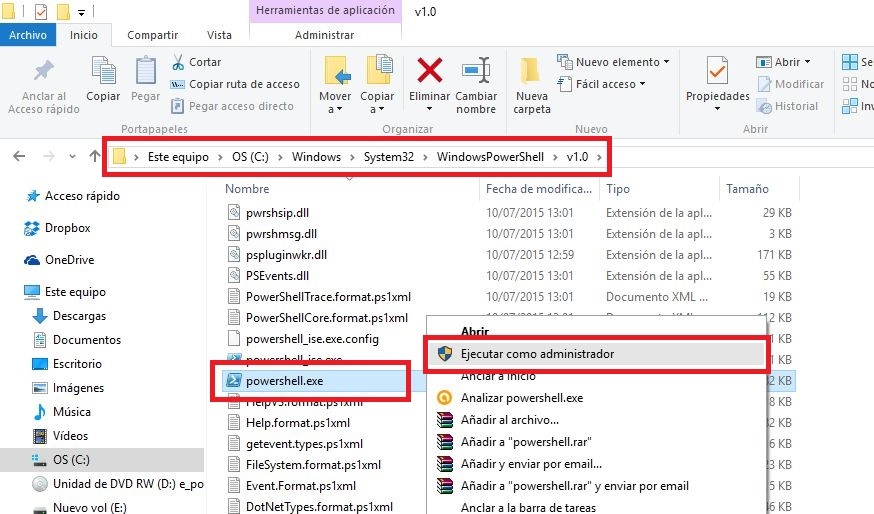 solucionar errores en la busqueda de Windows 10