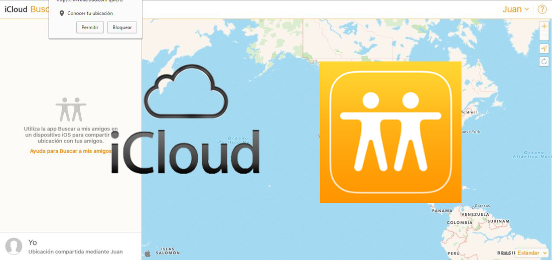 Localizar tus amigos de Apple gracias al servicio Buscar Amigos desde iCloud