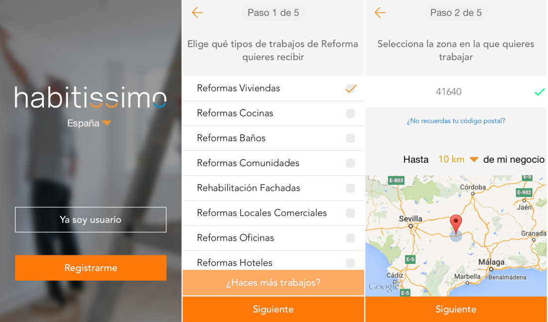 como encontrar trabajo en la contrucción gracias a la app Habitissimo Pros 