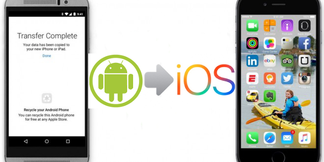 Mover nuestros datos de un Smartphone Android a un nuevo dispositivo iOS