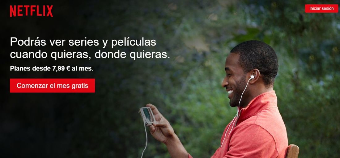Prueba gratis durante un mes Netflix España sin tarjeta de credito