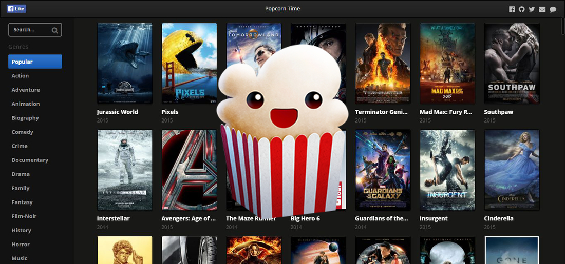 Hospitalidad Digno articulo Como ver películas gratis desde tu navegador con la versión Web de Popcorn  Time.