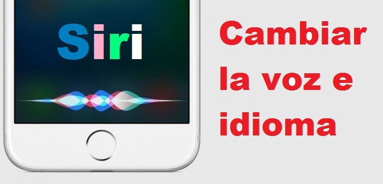 Siri en iOS 9 te permite configurar el idioma o el acento de la voz así como tambien el genero de la misma