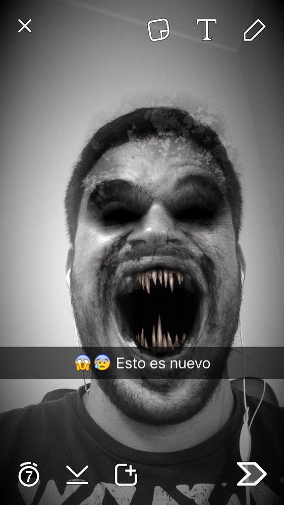 Como personalizar los selfies de snapchat