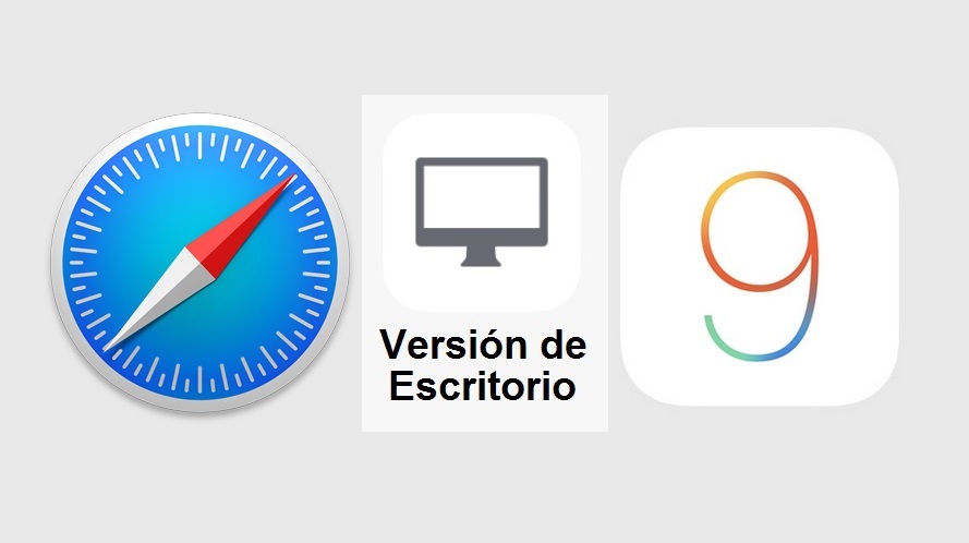 Como ver los sitios Web en su versión de escritorio desde el navegador Web del sistema operativo iOS 9 de iPhone o ipad.