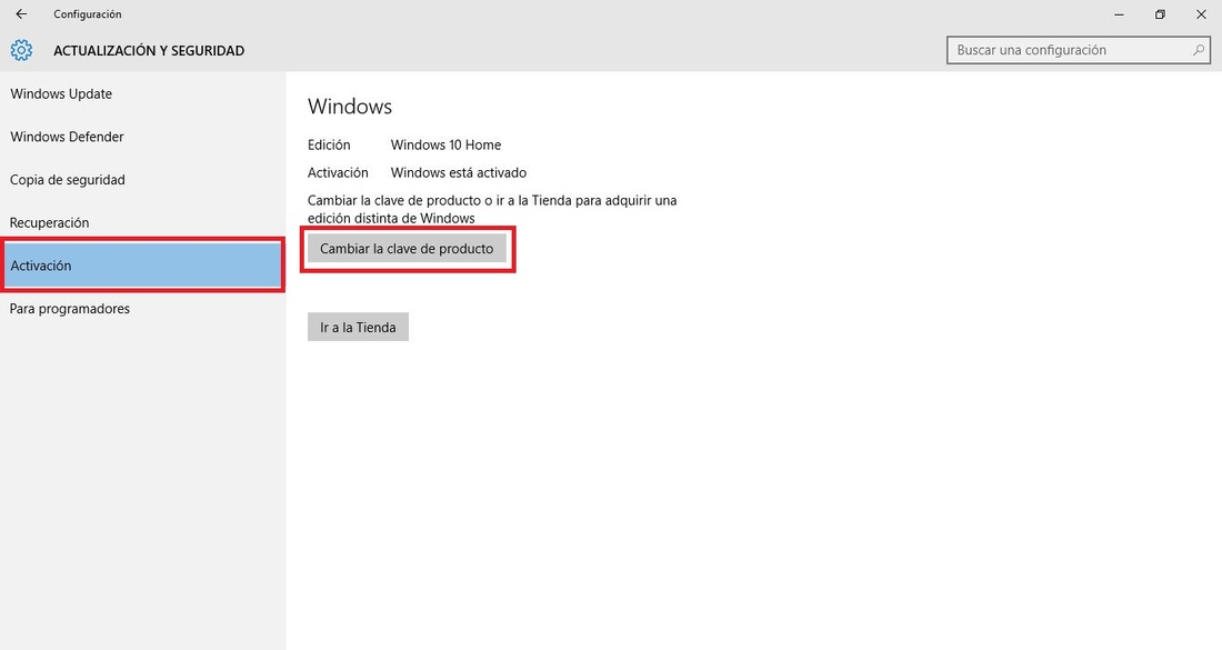 Activar Windows 10 con la clave de producto legal de Windows 7 o Windows 8.1