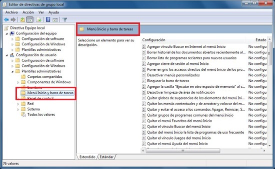 Como desactivar el centro de actividades de Windows 10