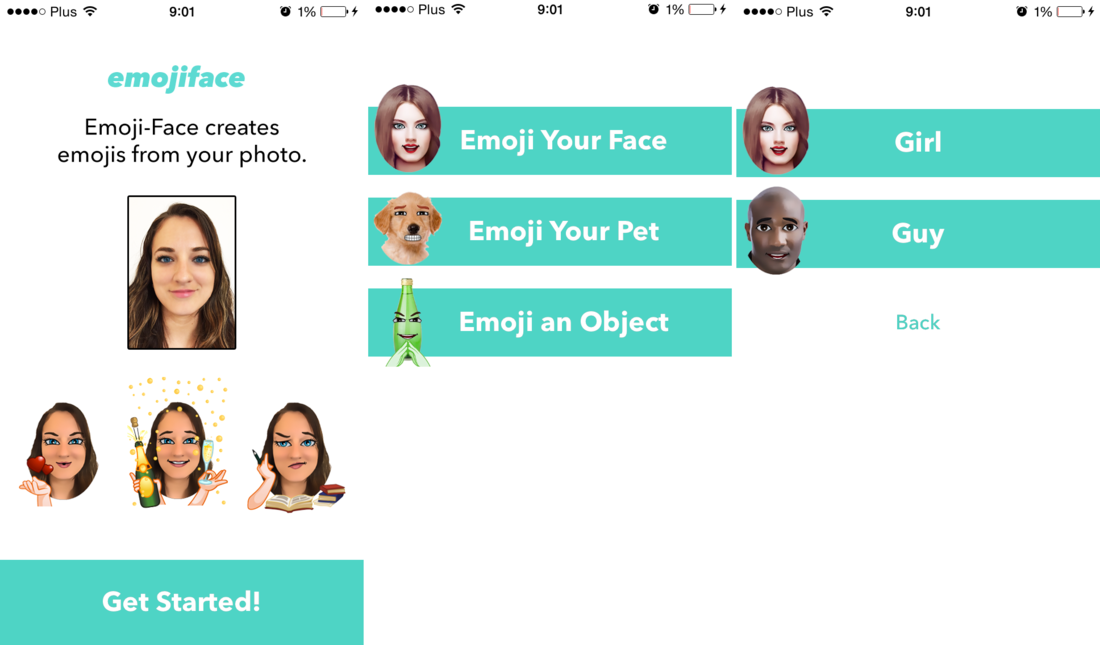 Emoji personalizados en iPhone con tu cara